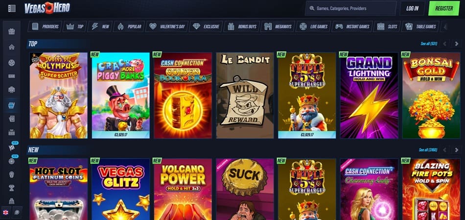 Vegas Hero Casino